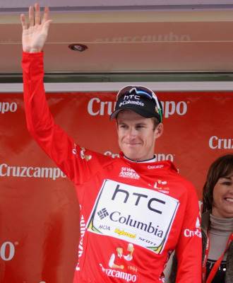 Michael Rogers, vencedor de la Vuelta a Andaluca.