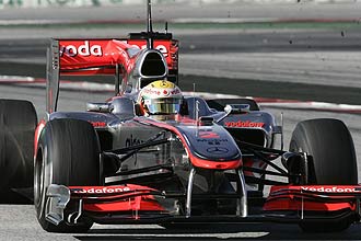 El nuevo alern trasero de McLaren trae polmica.