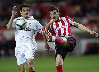 Castillo, en un partido contra el Sevilla