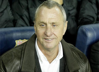 Johan Cruyff, durante un partido.