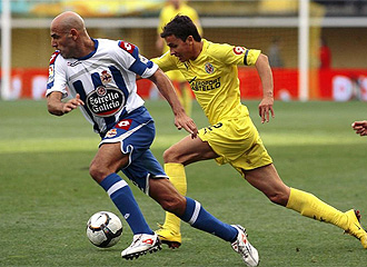 Manuel Pablo durante un partido.