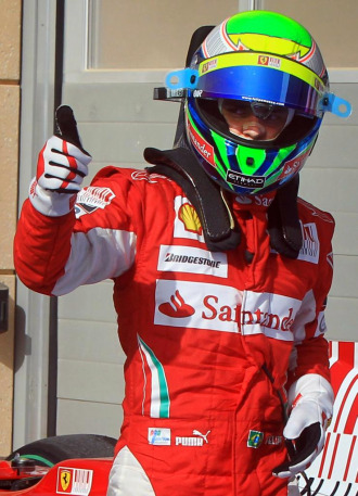 Felipe Massa, tras acabar segundo en la calificacin de Bahrin