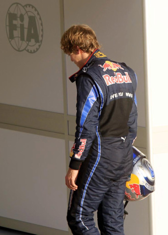 Vettel, al finalizar la carrera en Sakhir