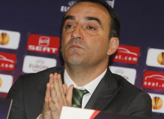 El entrenador del Sporting habla en rueda de prensa