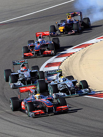 Imagen del primer Gran Premio del Mundial 2010