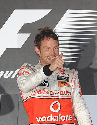 Button, en el podio de Albert Park