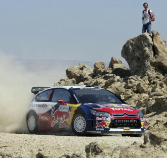 Dani Sordo, en en Rally de Jordania