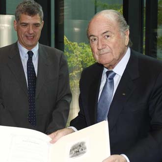 Blatter y Villar, dos autoridades dentro del mundo de la FIFA
