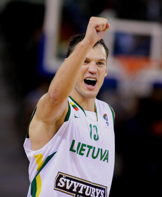 Sarunas Jasikevicius es uno de los jugadores preseleccionados en la lista de Lituania