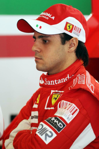 Felipe Massa, en el paddock del circuito de Montmel