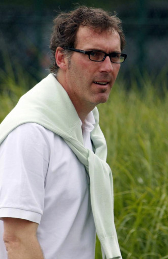 Laurent Blanc, el entrenador del Burdeos