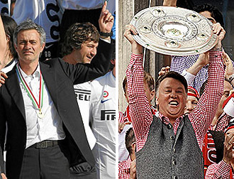 Mourinho y Van Gaal: el que gane formar parte del selecto elenco de tcnicos campeones de Europa con clubes diferentes.