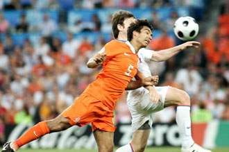 Gio ha jugado casi 100 partidos con Holanda