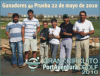 Los ganadores de la cuarta prueba del circuito Port Aventura