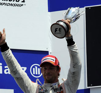 Button, segundo en el Gran Premio de Canad