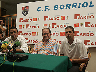 Sergio García, en una imagen de archivo, en su presentación como presidente del Borriol