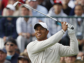 Tiger Woods se mostr muy seguro en todos sus golpes