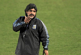 Maradona le merece todo el respeto a Valderrama