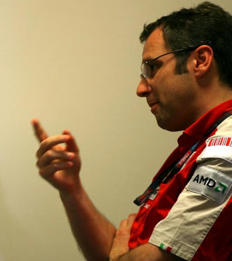 Stefano Domenicali, jefe de Ferrari