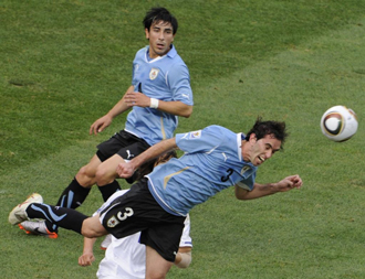Godn est haciendo un gran Mundial con Uruguay