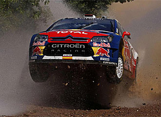 Dani Sordo, durante el pasado Rally de Portugal.