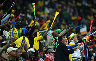 Los responsables del Mundial de Nueva Zelanda 2011 no quieren que los estadios se conviertan en un 'concierto de ruido' por culpa de las vuvuzelas como est ocurriendo en Sudfrica durante el Mundial de Ftbol