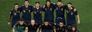 Once de España en la final