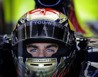 El piloto espaol est muy contento de seguir en Toro Rosso