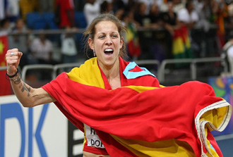 Natalia Rodrguez qued segunda en el pasado Mundial de pista cubierta