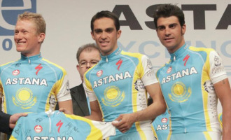 Pereiro no ha entrado en los planes de Astana a lo largo de la temporada