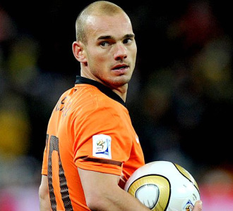 Sneijder, en un partido del Mundial de Sudfrica