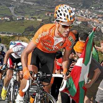 Intxausti slo ha vestido los colores del Euskaltel durante una temporada