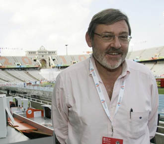Lissavetzky estuvo presente en los Europeos de Barcelona de Atletismo.