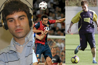 Garrido, Chico y Marqus son las nuevas caras espaolas en el Calcio