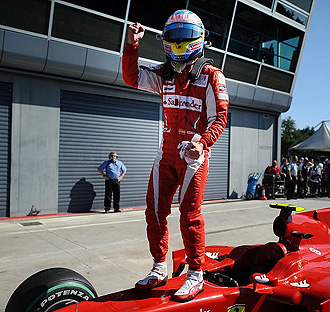 Alonso consigui en Monza la 19 pole de su carrera.