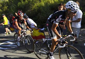 Sastre ha mostrado una actitud muy ofensiva en esta Vuelta a Espaa
