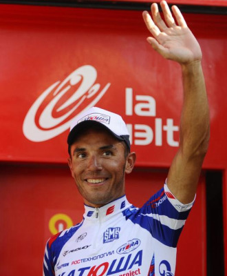 'Purito' Rodrguez en la Vuelta 2010.