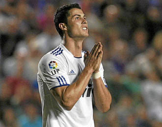 Cristiano Ronaldo ser una de las mayores amenazas del Real Madrid para el Auxerre.