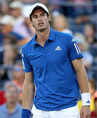 Murray, durante un partido del US Open.
