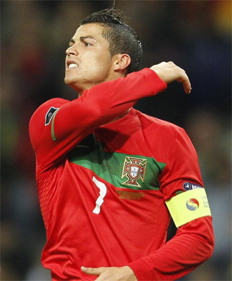 Cristiano Ronaldo hizo el tercero de Portugal.