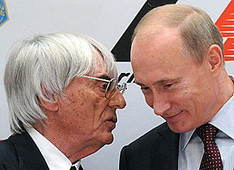 Ecclestone conversa con Putin.