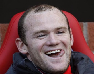 Rooney, delantero del United
