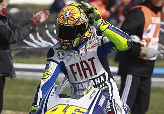Rossi buscar un nuevo triunfo en Estoril.