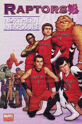Los Raptors 2010-2011 segn la ESPN y la Marvel