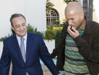 Zidane y Florentino, en Marruecos hace unos aos