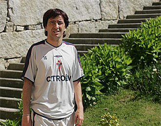 Jos Ignacio, durante su etapa como jugador del Celta