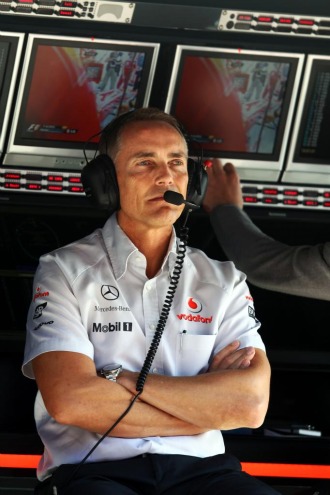 Martin Whitmarsh, jefe del equipo McLaren-Mercedes