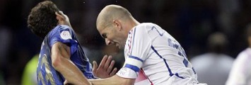 Materazzi y Zidane