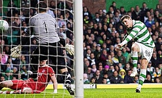 El Aberdeen fue claramente superado por un Celtic desmelenado en ataque