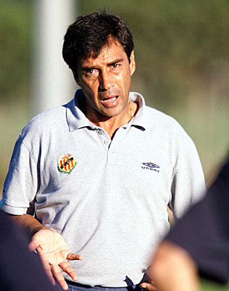 Josep Mara Nogues, en su poca de entrenador del Gimnstic de Tarragona